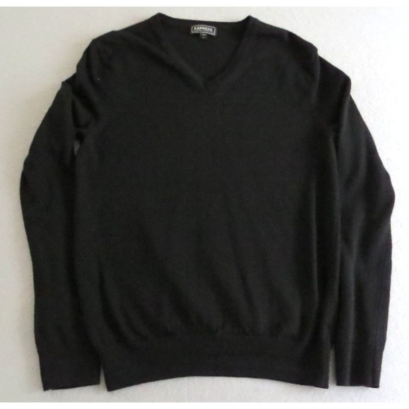 Banana Republic Other - Banana Republic 100% Extra Finer Merino Wool Minimalist Knit Sweater Men's Med